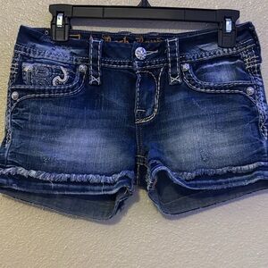 Women's Blue Denim Shorts